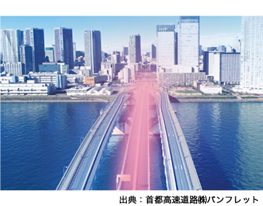 首都高速道路晴海線イメージ