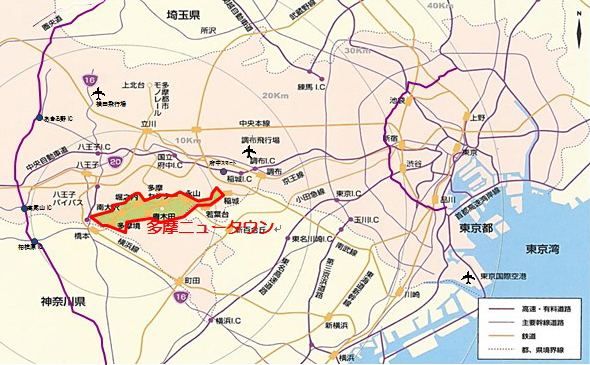 多摩ニュータウン:画像