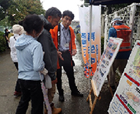 打ち水イベント実施
