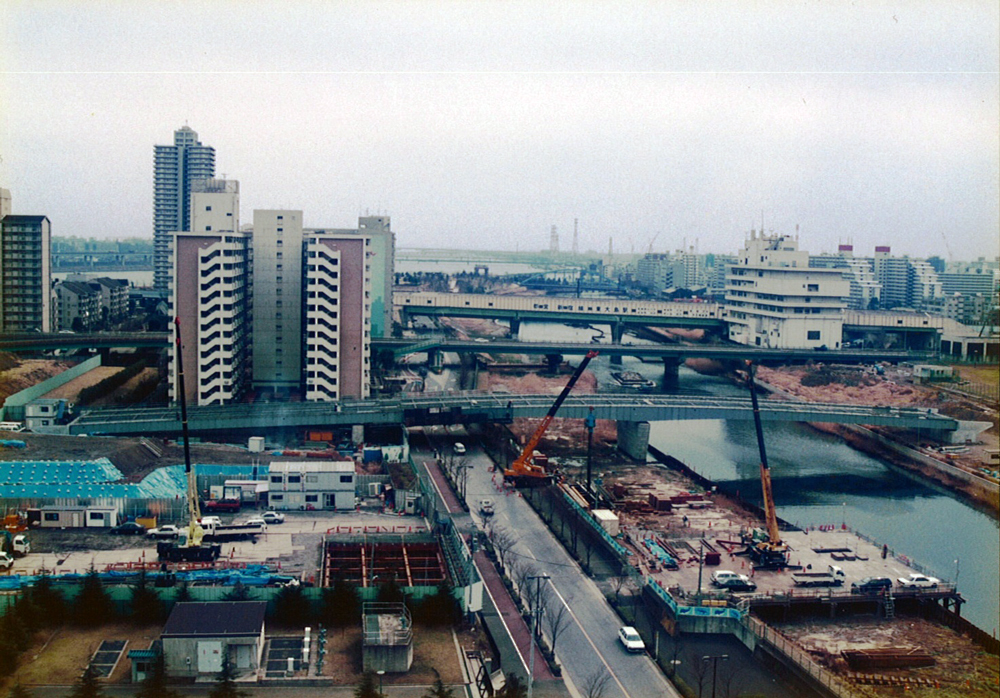 亀戸 大島 小松川地区 関連事業 橋の写真 東京都第二市街地整備事務所 東京都都市整備局